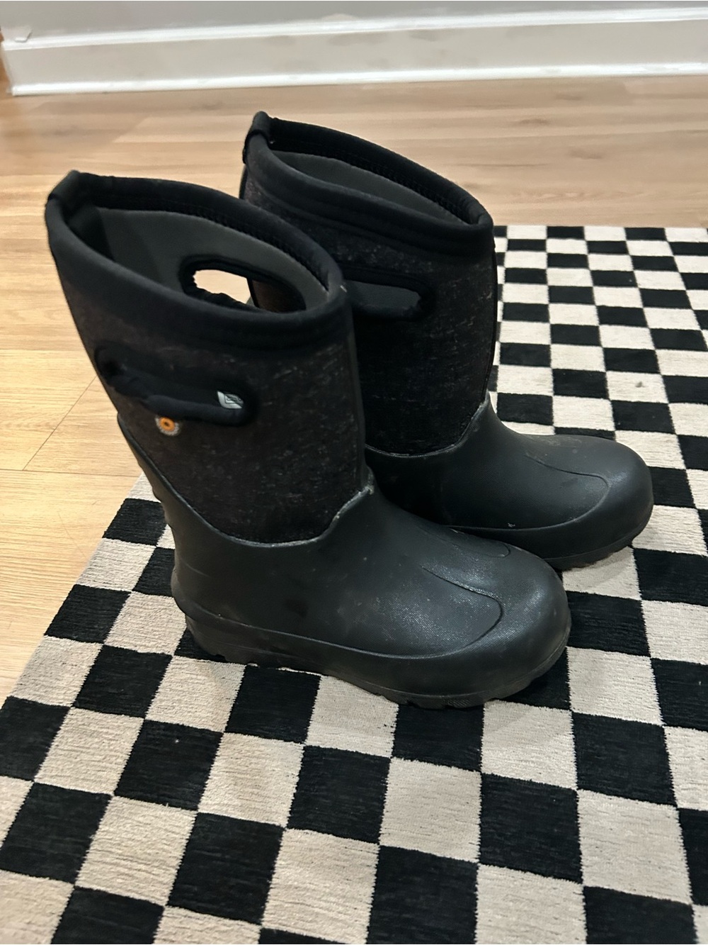 Bogs Kids York Classic Seamless Waterproof Winter Boots Insulated Size Youth 13